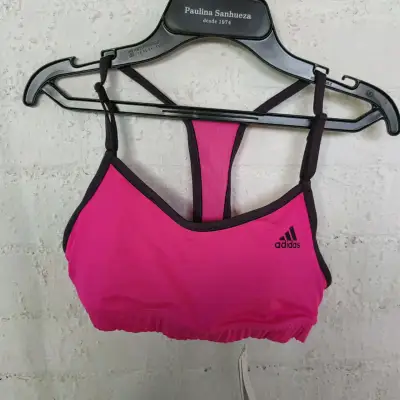 3 Top deportivo fucsia Adidas - miniatura 1