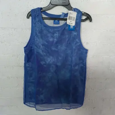 Polera + calza azul Adidas - miniatura 1