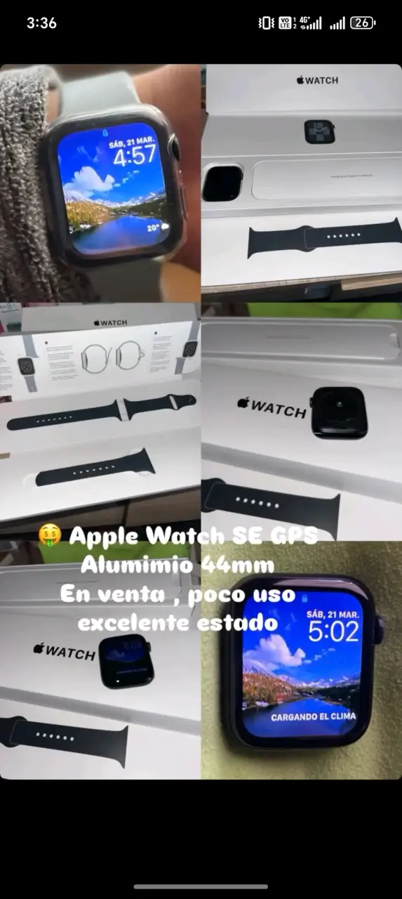 Apple Watch SE GPS 44mm