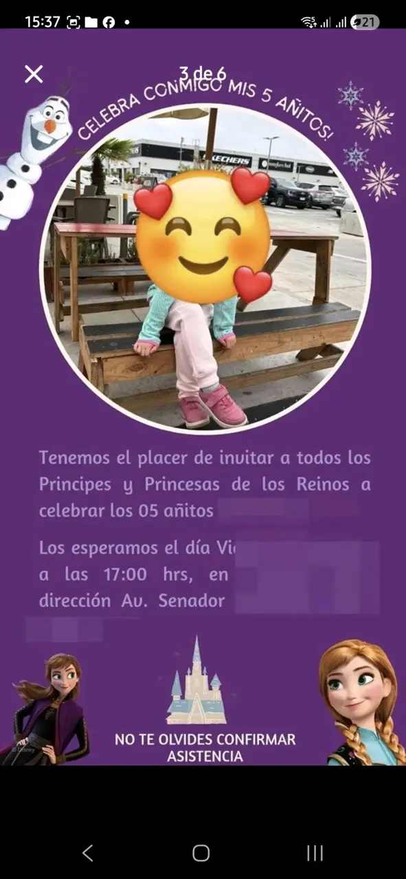 Invitación de cumpleaños - 3