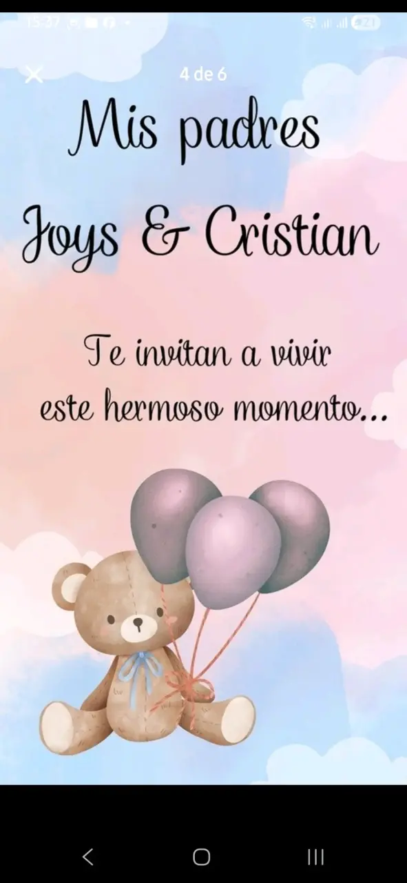Invitación de cumpleaños - 4