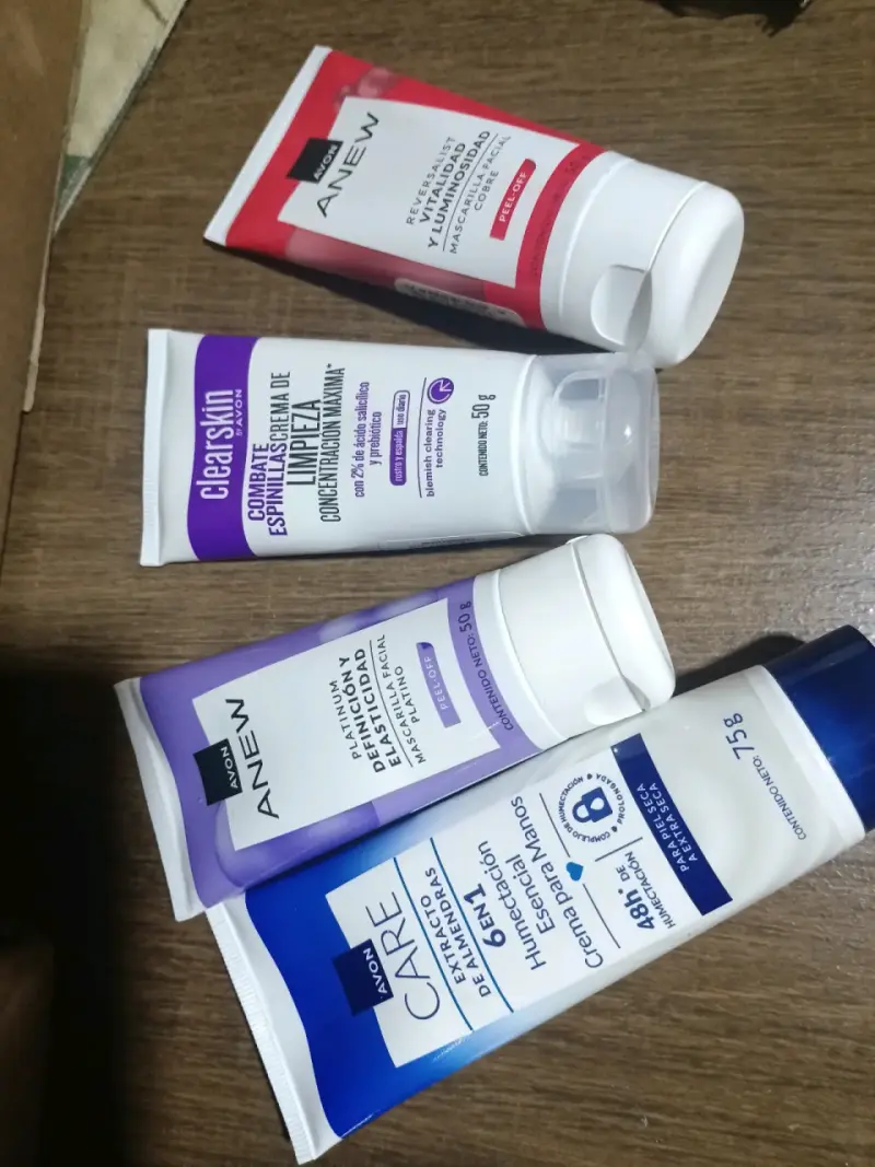 Pack cremas de limpieza Avon