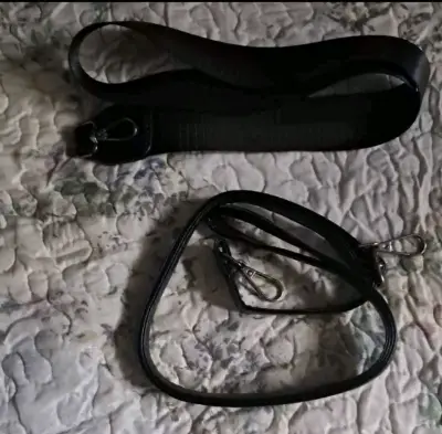 Bolso negro con tachas y flecos - miniatura 6