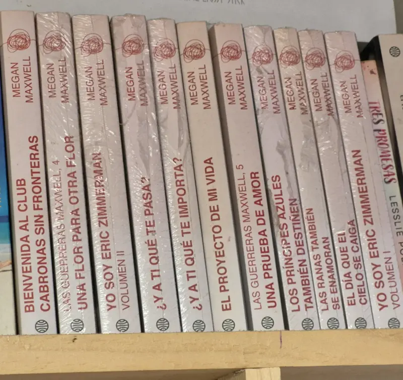 Colección de libros Megan Maxwell