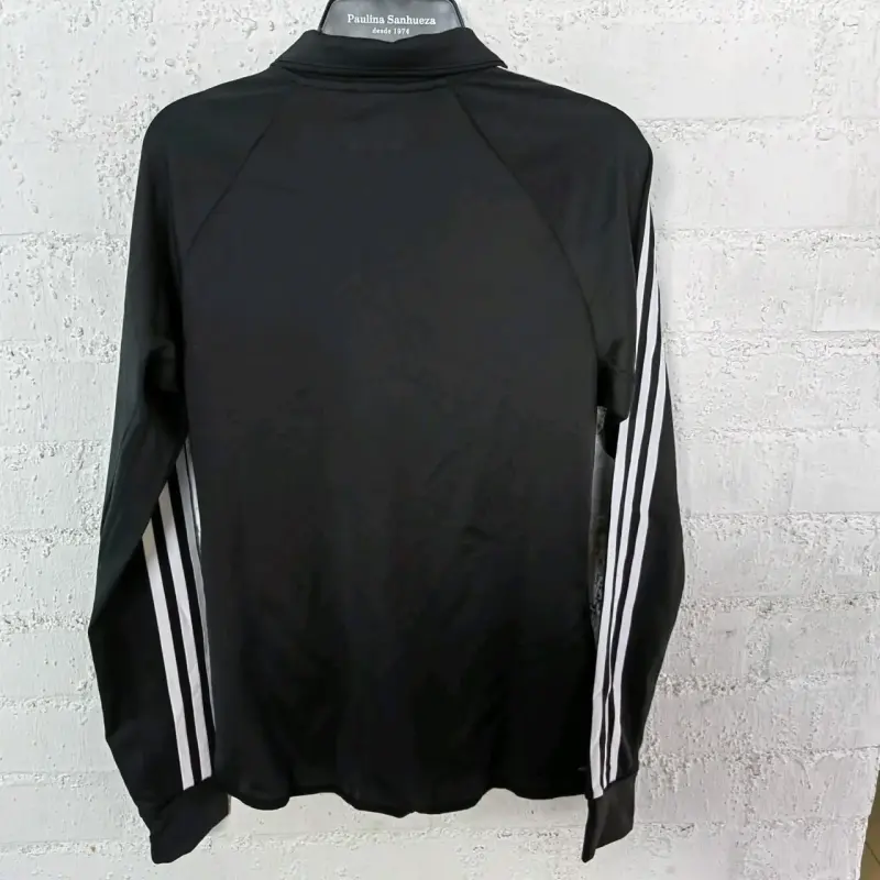 Poleron deportivo negra Adidas - 2