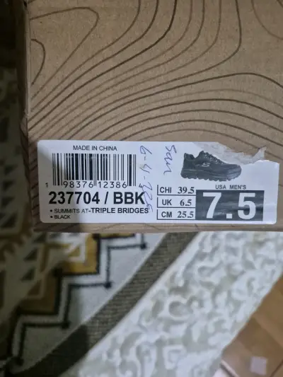 Zapatillas negras Skechers - miniatura 5