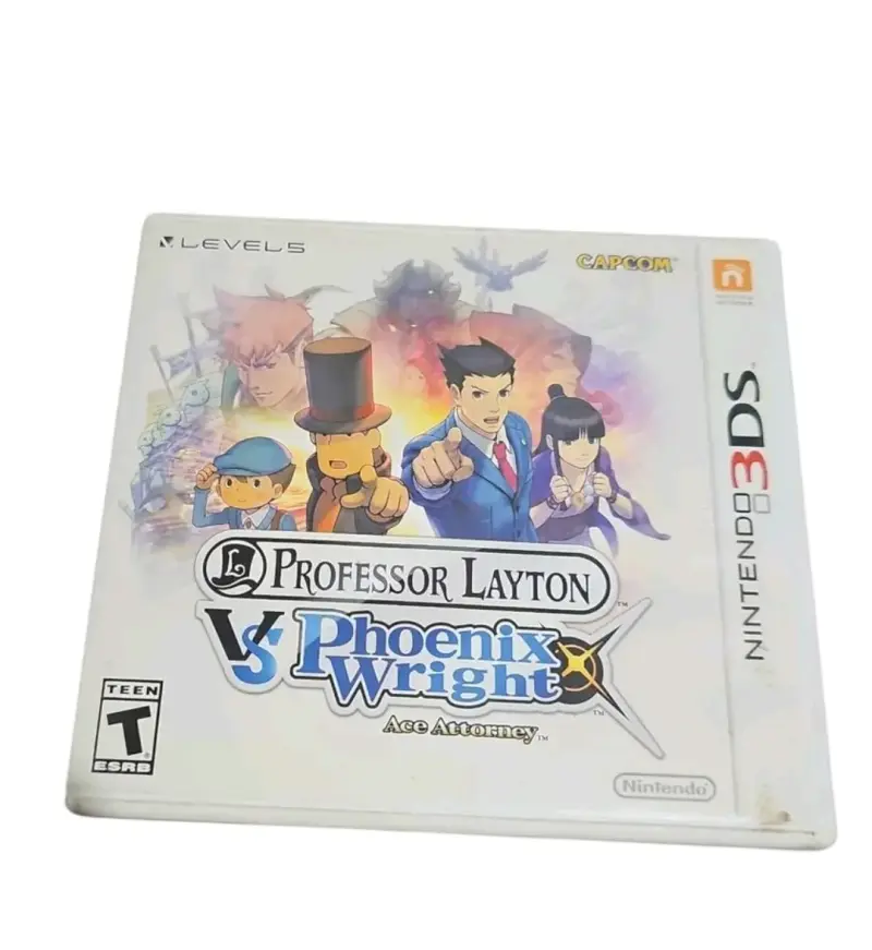 profesor Layton vs Phoenix Nintendo 3ds - 1