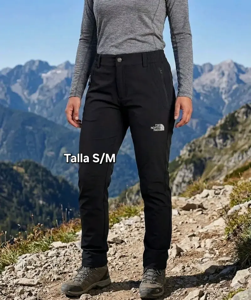 Pantalones outdoor negros