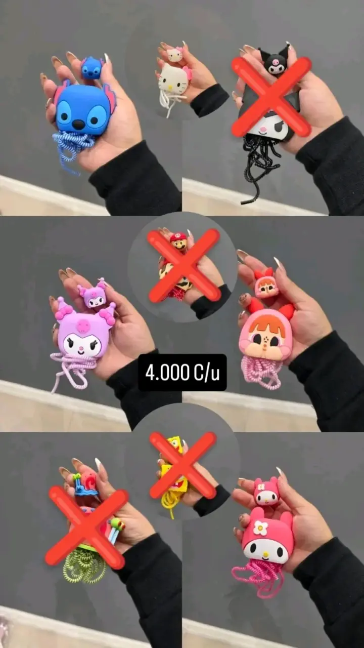 Estuches de silicona variados