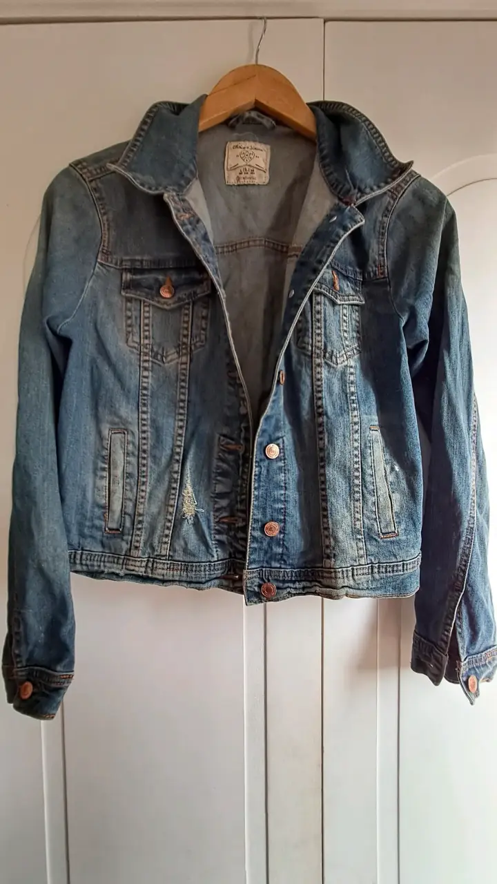 Chaqueta denim azul