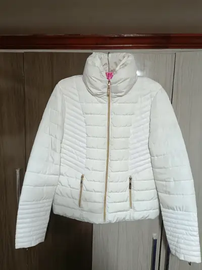 Parka blanca mujer Mossimo - miniatura 1