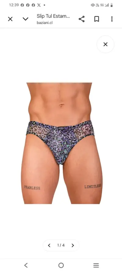 Slip con estampado leopardo - miniatura 1