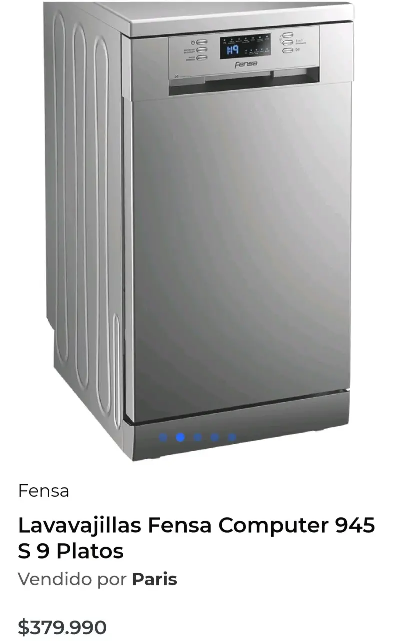 Lavavajillas Fensa - 1
