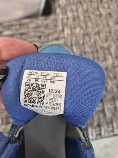 Zapatilla infantil azul - miniatura 3