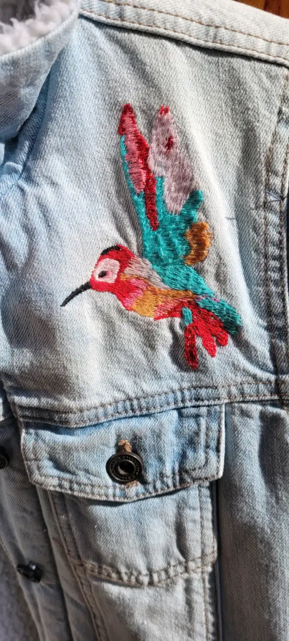 Chaqueta mezclilla con sherpa - 2