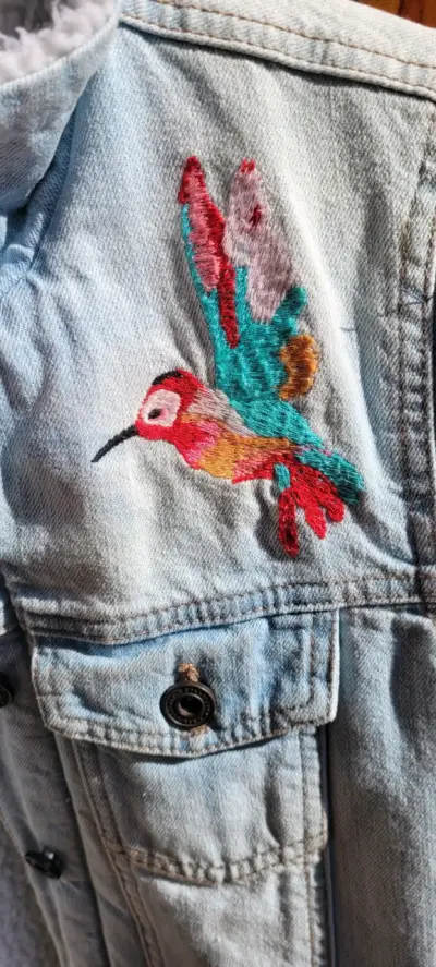 Chaqueta mezclilla con  sherpa - miniatura 2