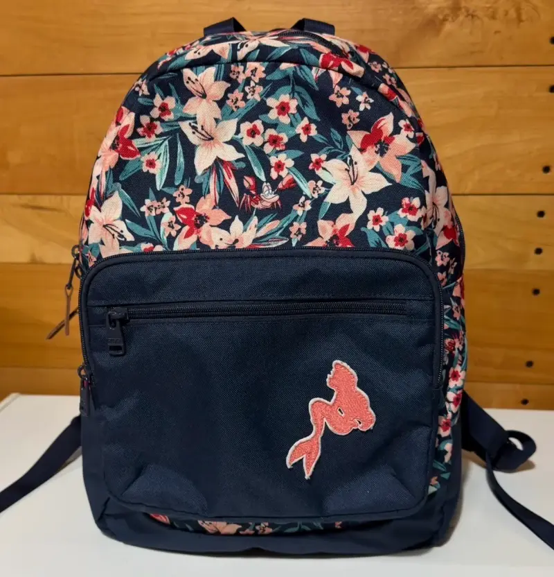 Mochila ROXY floral azul - 1