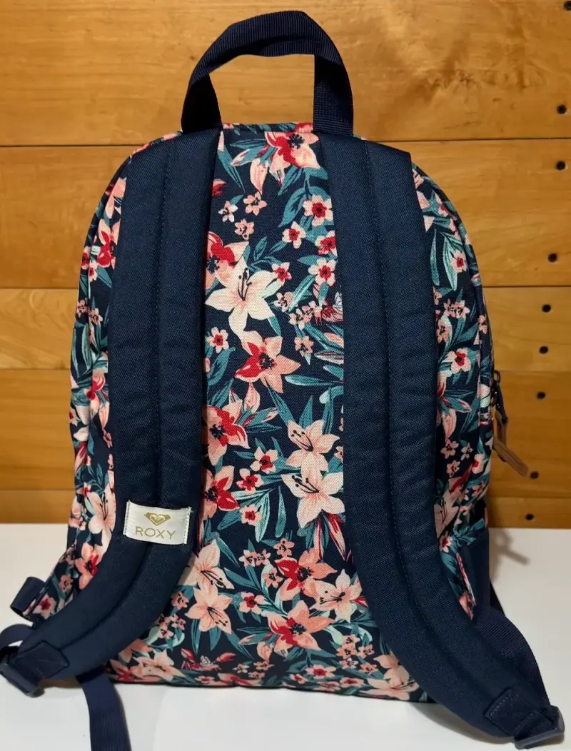 Mochila ROXY floral azul - 2