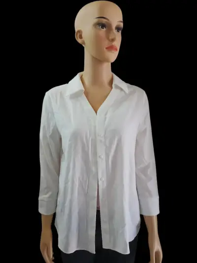 Abrigo blanco con capucha - miniatura 10