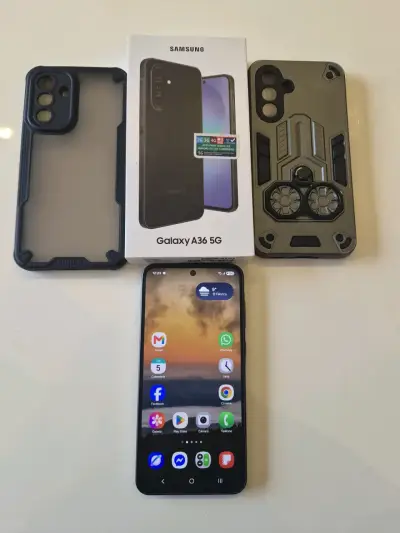 Samsung Galaxy A36  256 GB 5G con 2 carcasas - miniatura 1