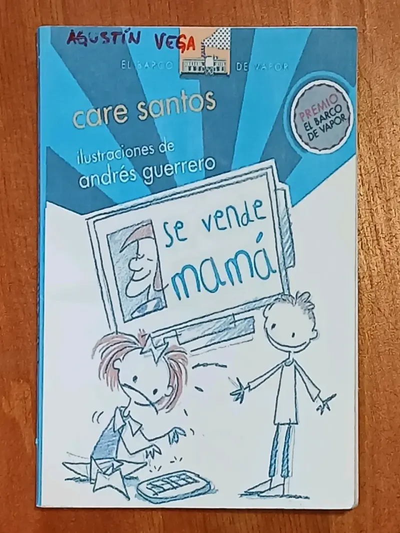 Libro infantil 'Se vende mamá'