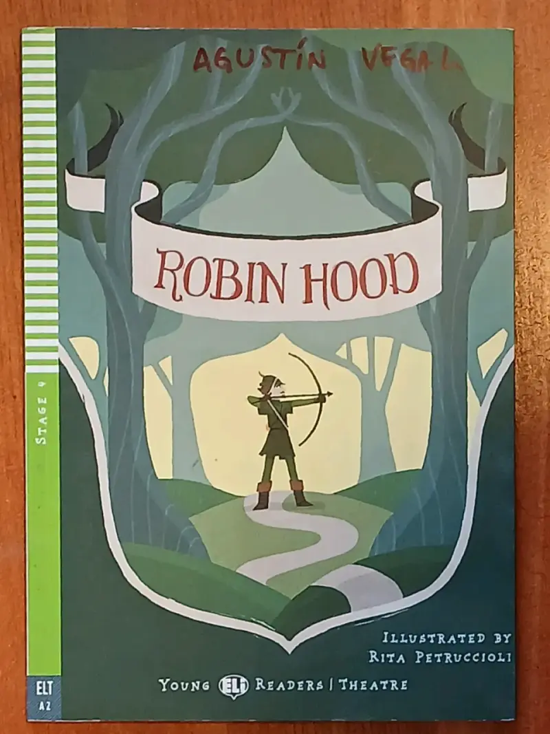 Libro Robin Hood para jóvenes