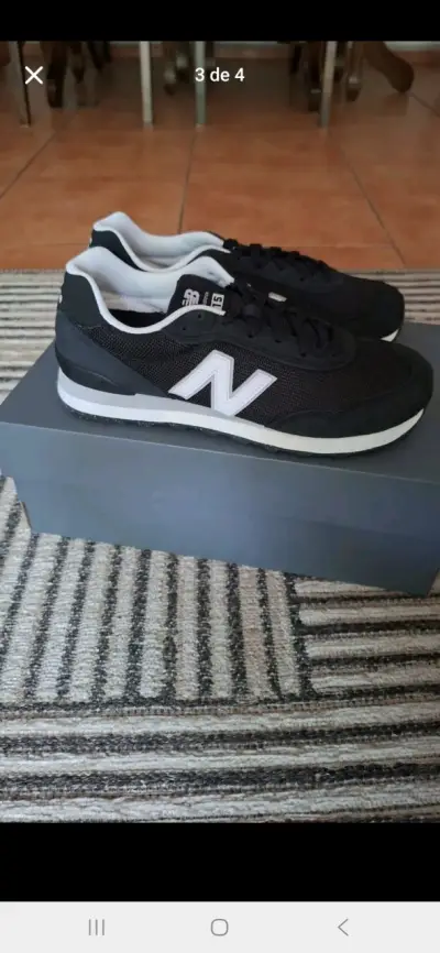 Zapatillas deportivas negras New Balance talla 38 - miniatura 1