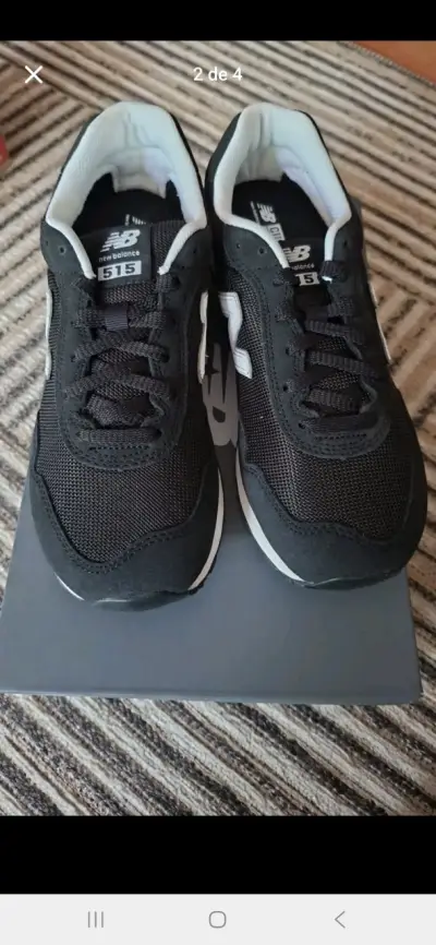 Zapatillas deportivas negras New Balance talla 38 - miniatura 2