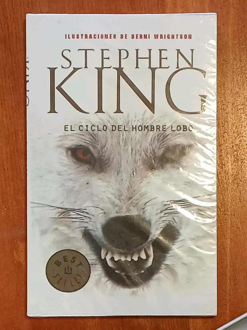 Libro Stephen King 'El ciclo del hombre lobo'
