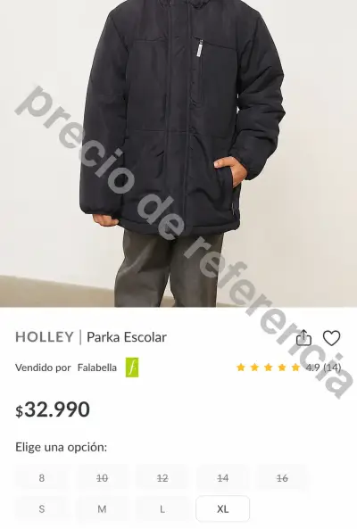 Parka Holley escolar impermeable - miniatura 3