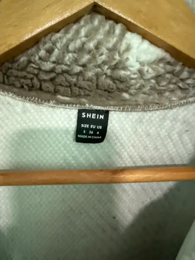 Chaqueta de teddy a cuadros - miniatura 2