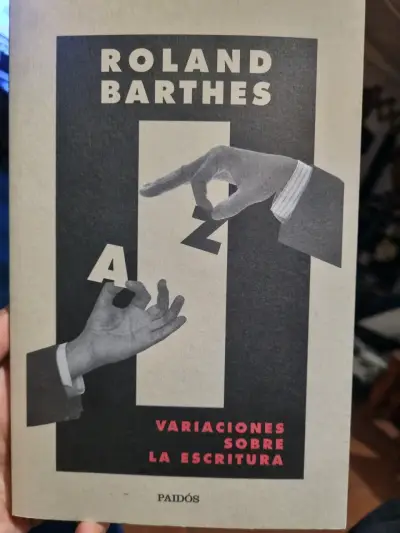 Libro 'Variaciones sobre la escritura' - miniatura 1