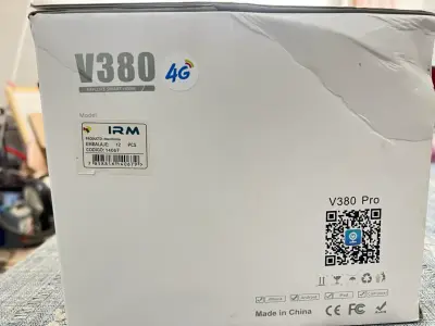 Cámara Solar V380 Pro 4G Nueva – Panel Solar Inclu - miniatura 3