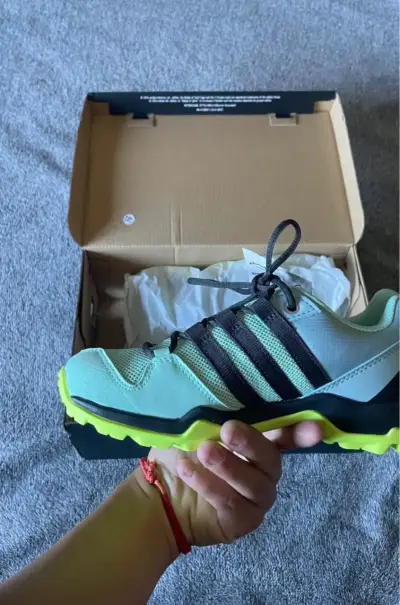 Zapatillas Adidas Terrex Verde Neón - miniatura 2