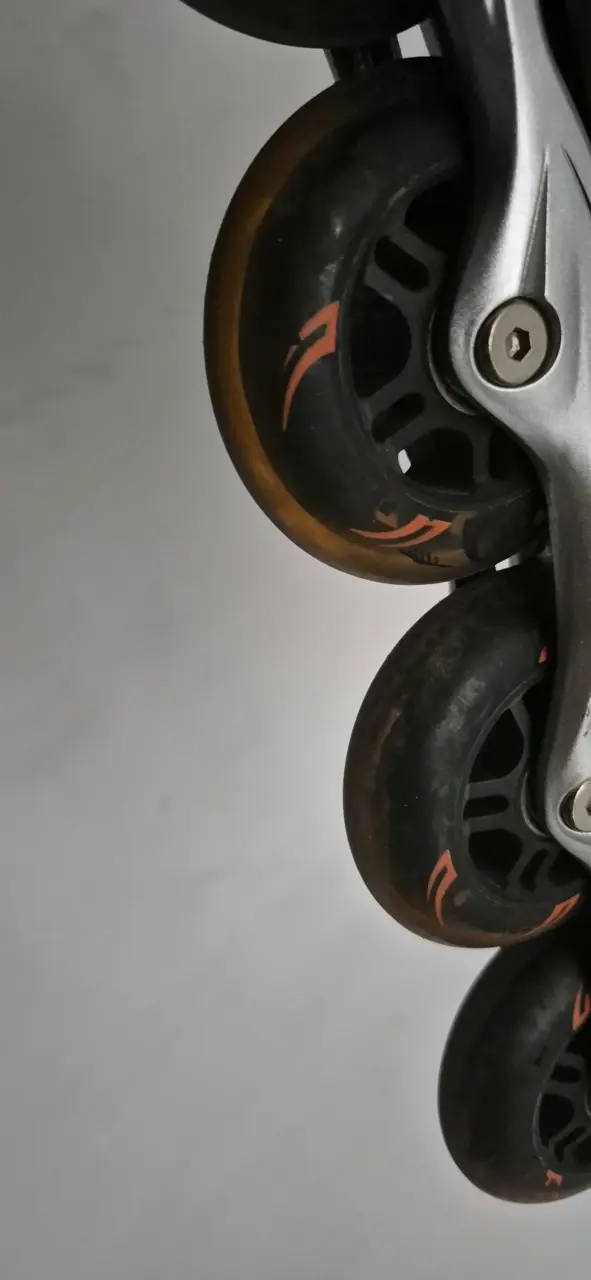 Patines en línea Powerslide gris y naranja - 2