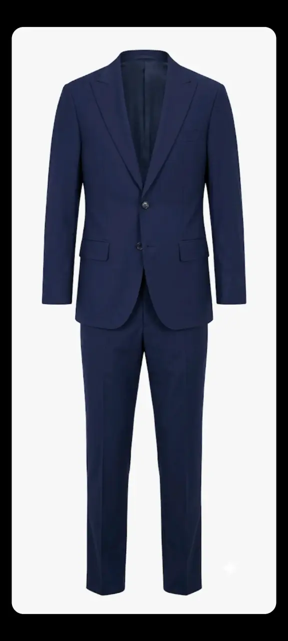 Blazer azul marino elegante - 4