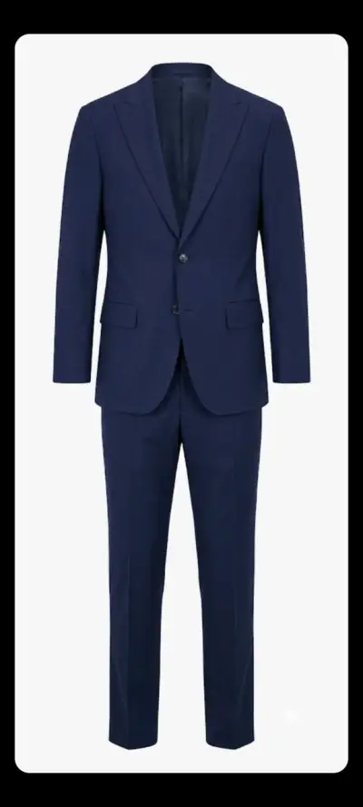 Blazer azul marino elegante - miniatura 4