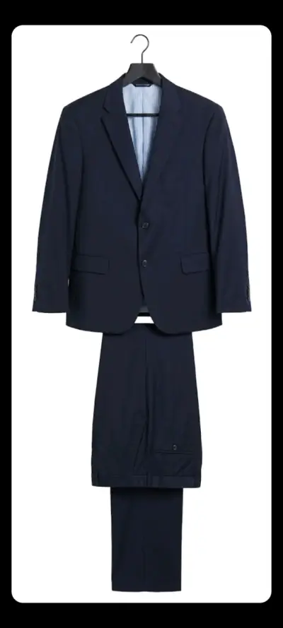 Blazer negro elegante forrado - miniatura 4