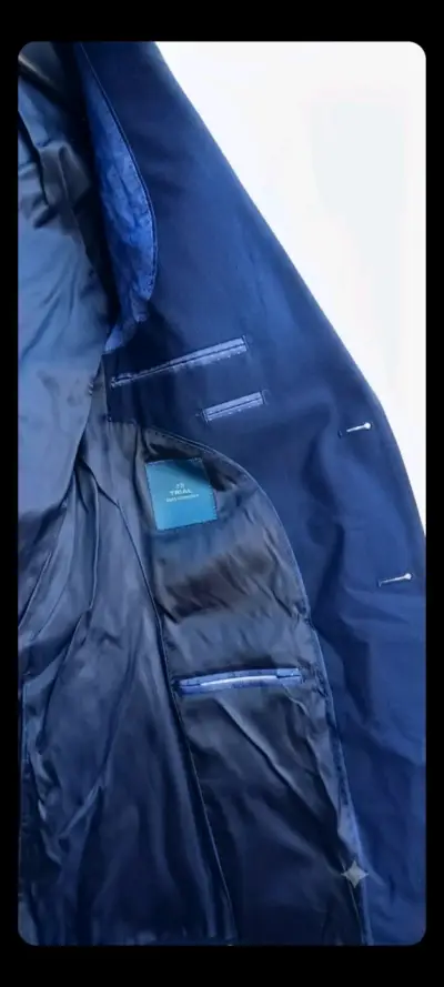 Blazer azul marino elegante - miniatura 5