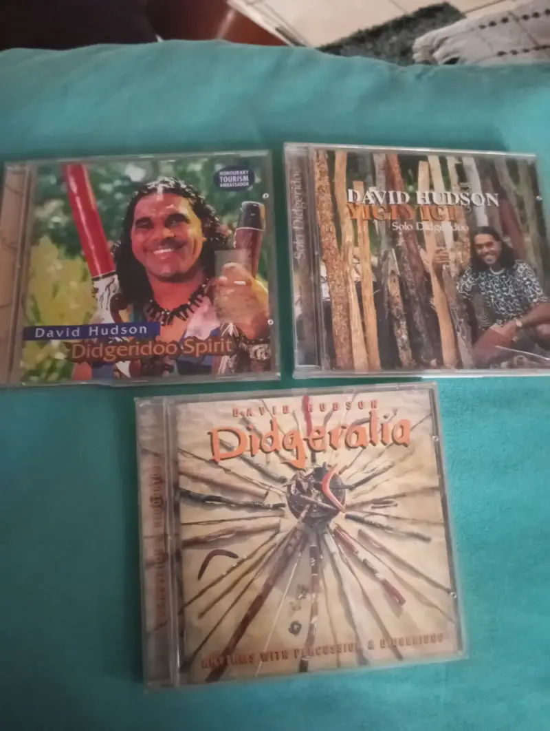 Pack 3 Cds David Hudson - Música Aborigen Australi