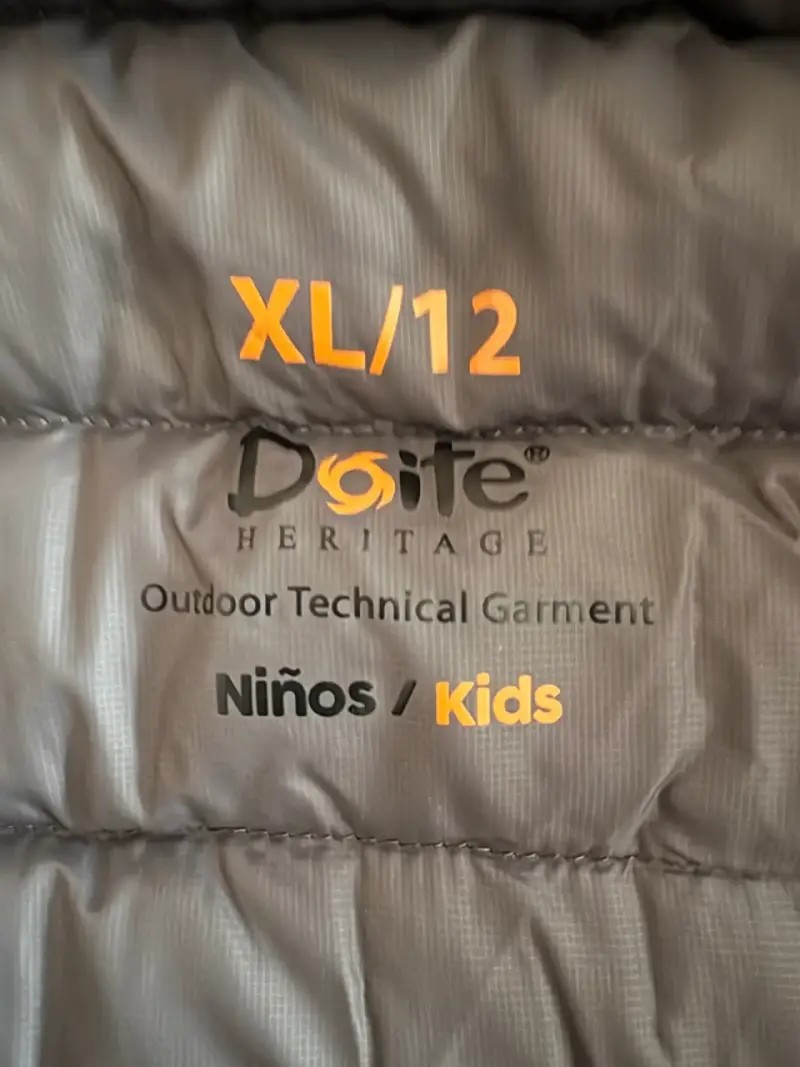 Parka plumas Doite niño/a talla 10-12 años - 4