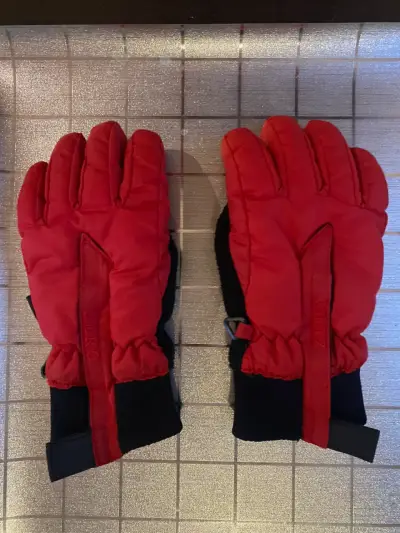 Guantes de esquí rojos niño/a - miniatura 1