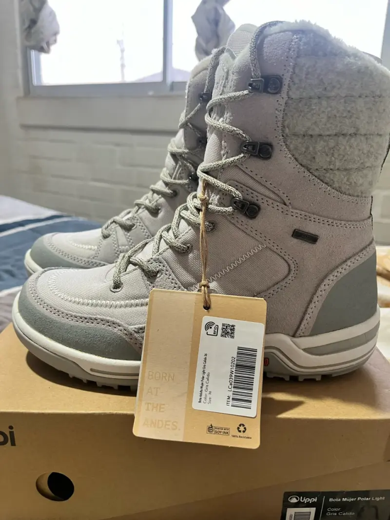 Bota Mujer Gris Polar Light - 2