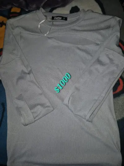 Camiseta sin mangas beige XL - miniatura 5