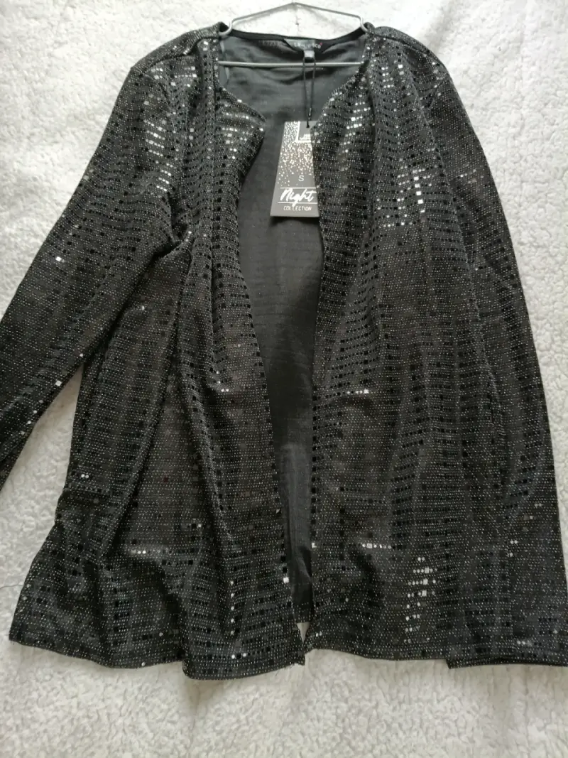 Chaqueta negra de lentejuelas - 2
