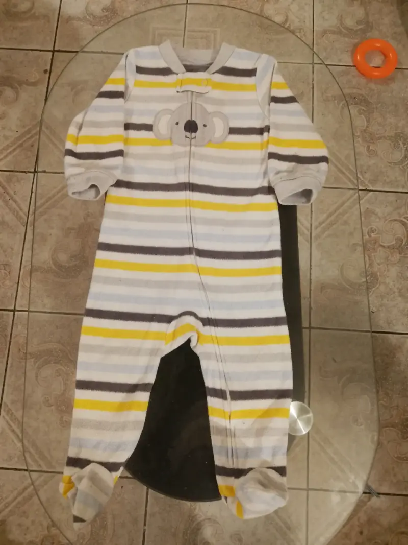 Pijama enterito de bebé talla 9 meses - 3