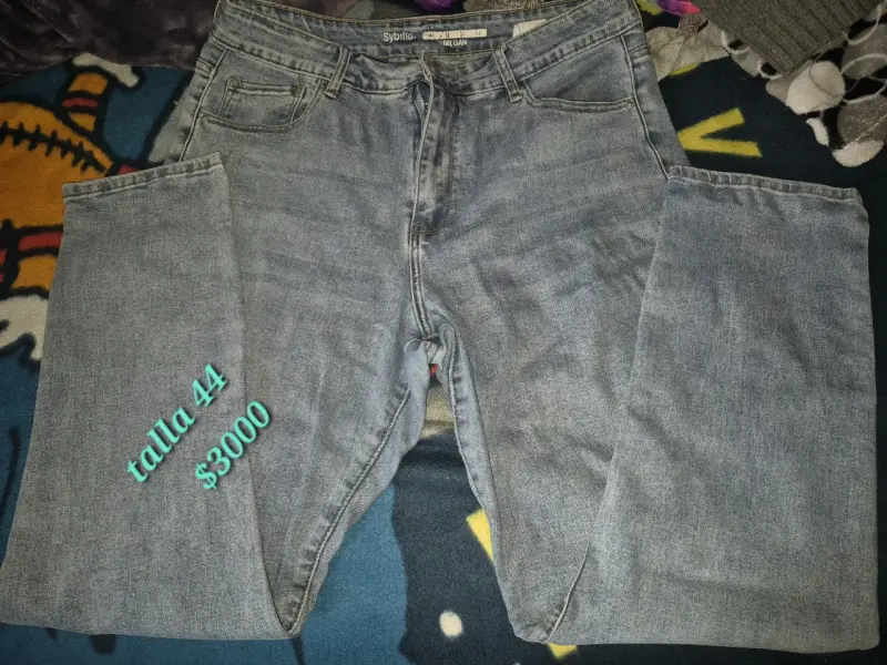 Jeans grises talla 42 - 2