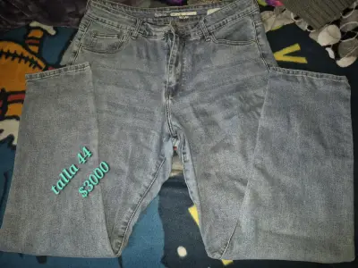 Jeans grises talla 42 - miniatura 2