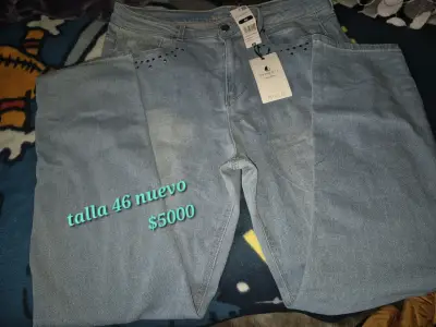 Jeans grises talla 42 - miniatura 4