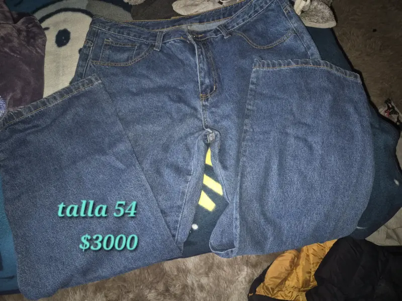 Jeans grises talla 42 - 5